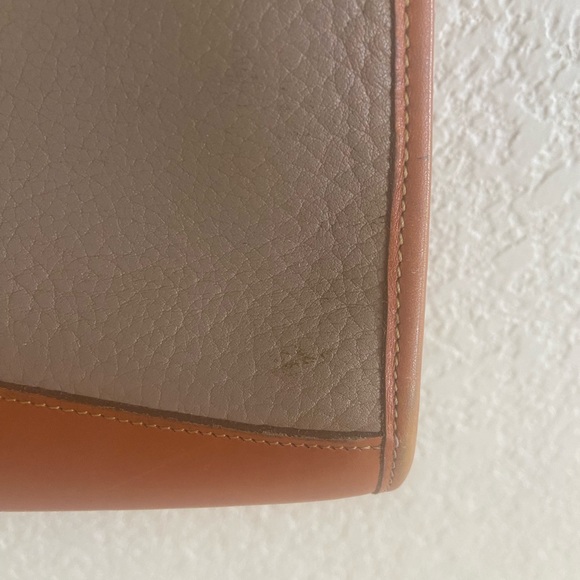 Dooney & Bourke Vintage 80s Shoulder Crossbody Leather Bag - Picture 6 of 13